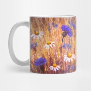 Wild flowers field Mug